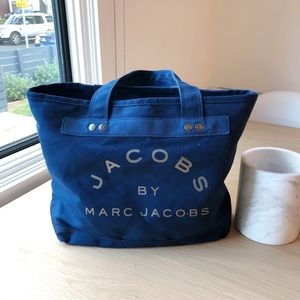 Marc by Marc Jacobs blue canvas bag - sale!